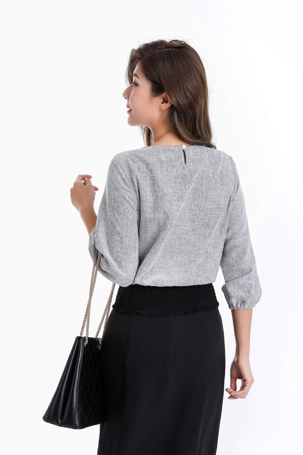 Elastic Waist Blouse Elastic Waist Blouse