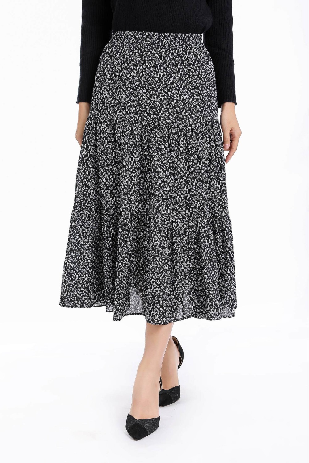 3-Tier Long Skirt 3-Tier Long Skirt
