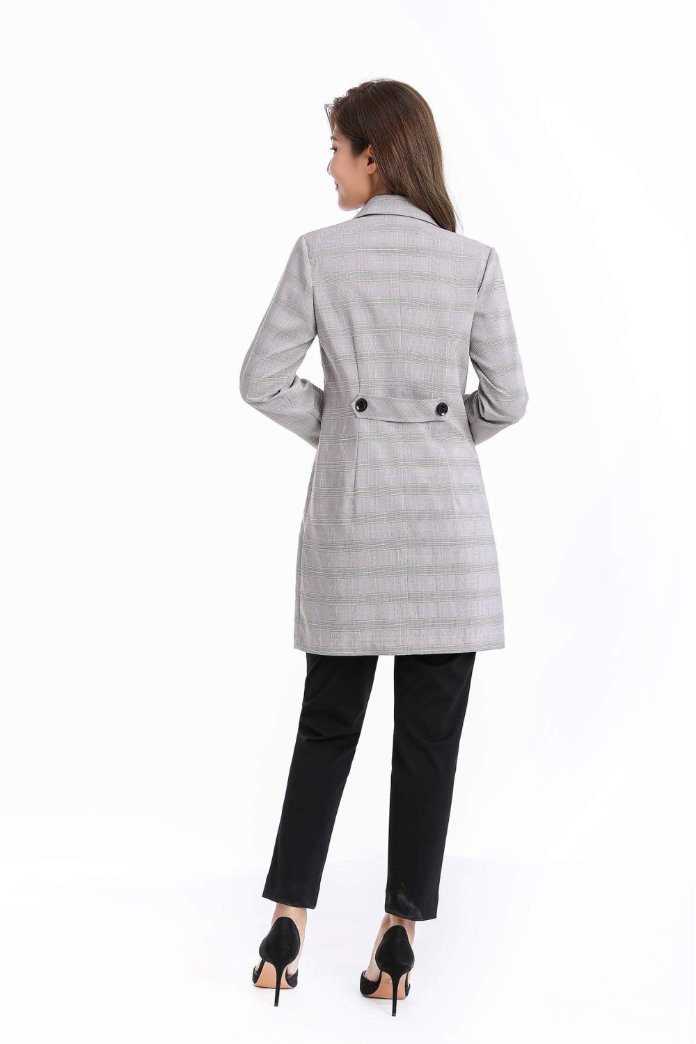 Checks Long Coat Checks Long Coat
