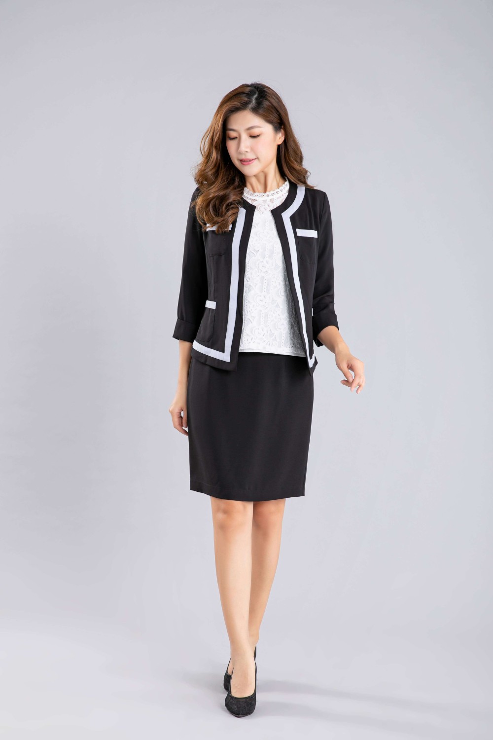 Contrast Binding Jacket Contrast Binding Jacket