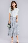 Floral 3-Tier Ruffle Skirt Floral 3-Tier Ruffle Skirt