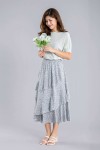 Floral 3-Tier Ruffle Skirt Floral 3-Tier Ruffle Skirt