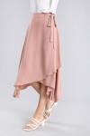 Long Chiffon Skirt W/Tied Waist Long Chiffon Skirt W/Tied Waist