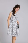 Jacquard Sleeveless Dress