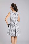 Jacquard Sleeveless Dress