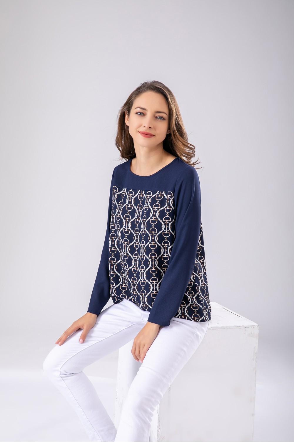 Color Block Blouse Color Block Blouse