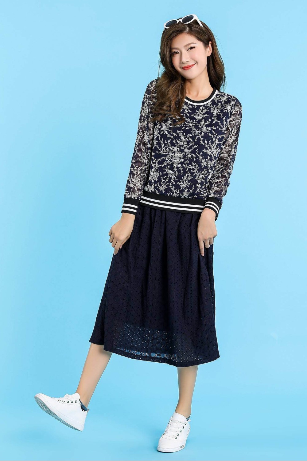 Eyelet Lace Skirt Eyelet Lace Skirt