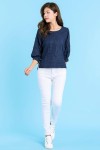 Navy Short Blouse Navy Short Blouse