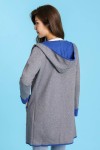 Bi-Color Long Hoodie Bi-Color Long Hoodie