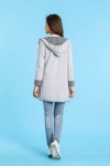 Bi-Color Long Hoodie Bi-Color Long Hoodie
