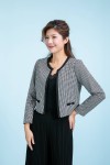 Houndstooth Short Jacket Houndstooth Short Jacket