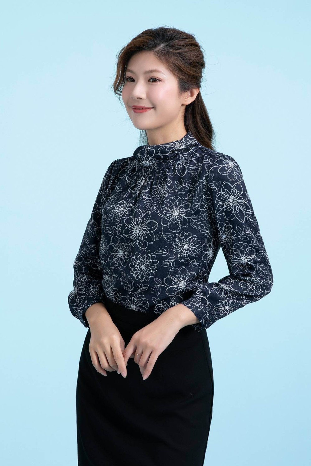 Japanese Printed Blouse Japanese Printed Blouse