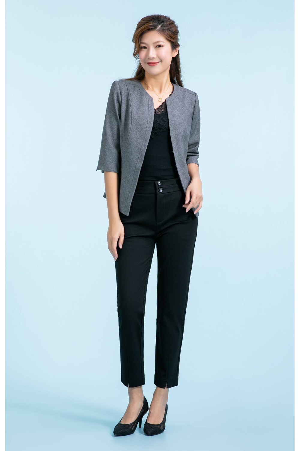 Slim Cut Short Jacket Slim Cut Short Jacket