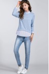 2-In-1 Long Sleeve Blouse 2-In-1 Long Sleeve Blouse