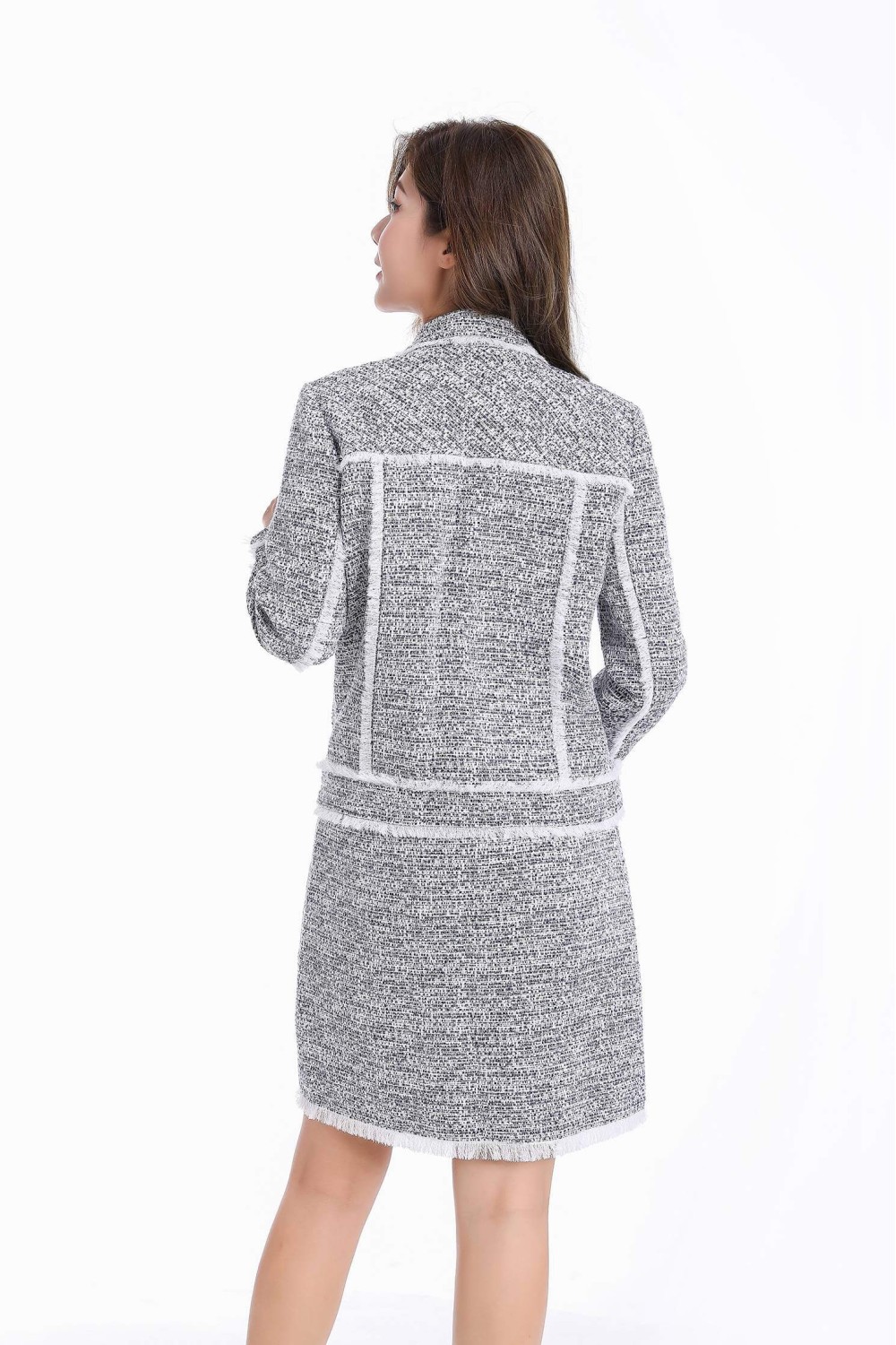 Trimmed Tweed Jacket Trimmed Tweed Jacket