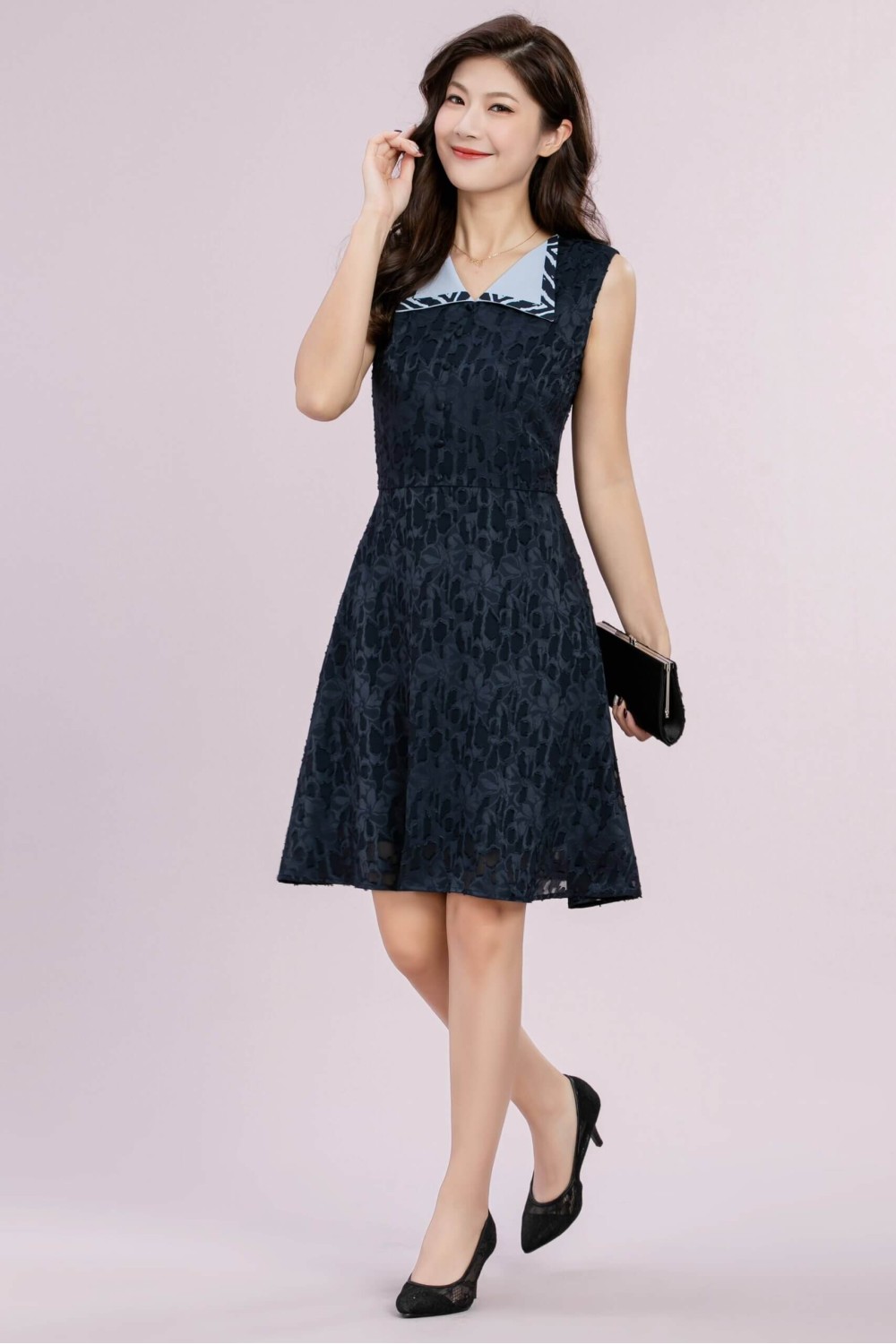 Lapel Vest Dress Lapel Vest Dress