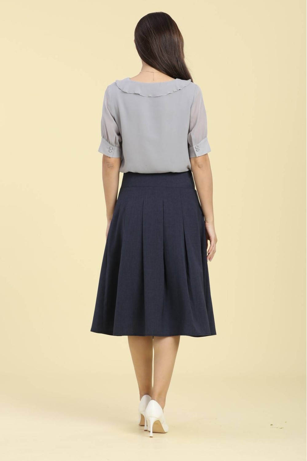 A-Line High-Waisted Skirt A-Line High-Waisted Skirt