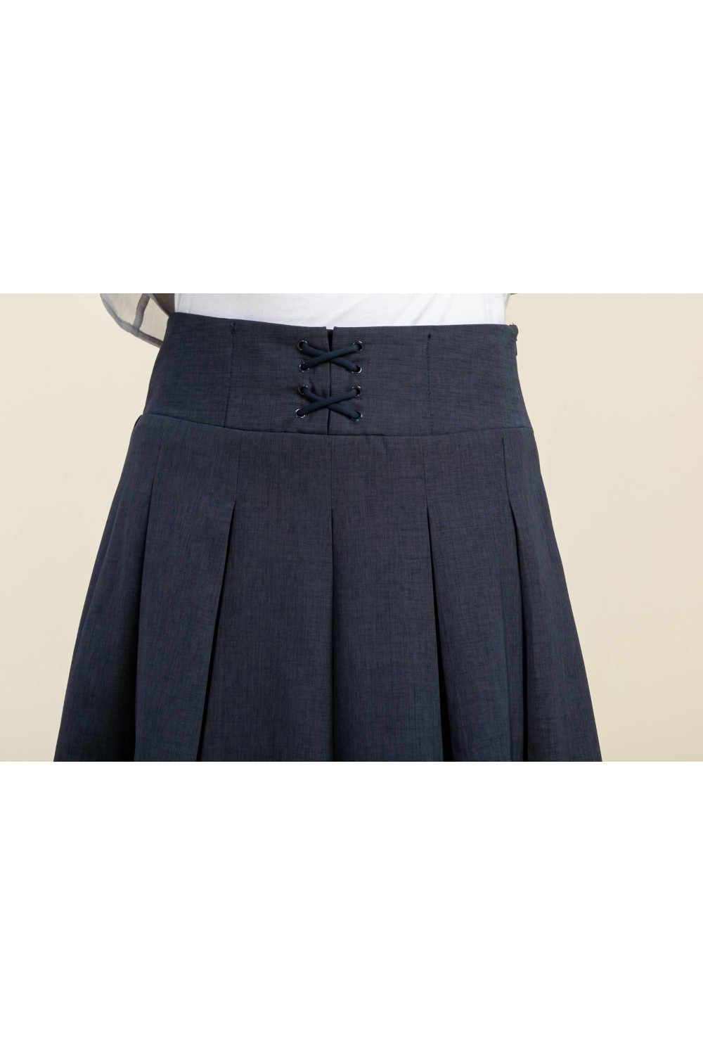 A-Line High-Waisted Skirt