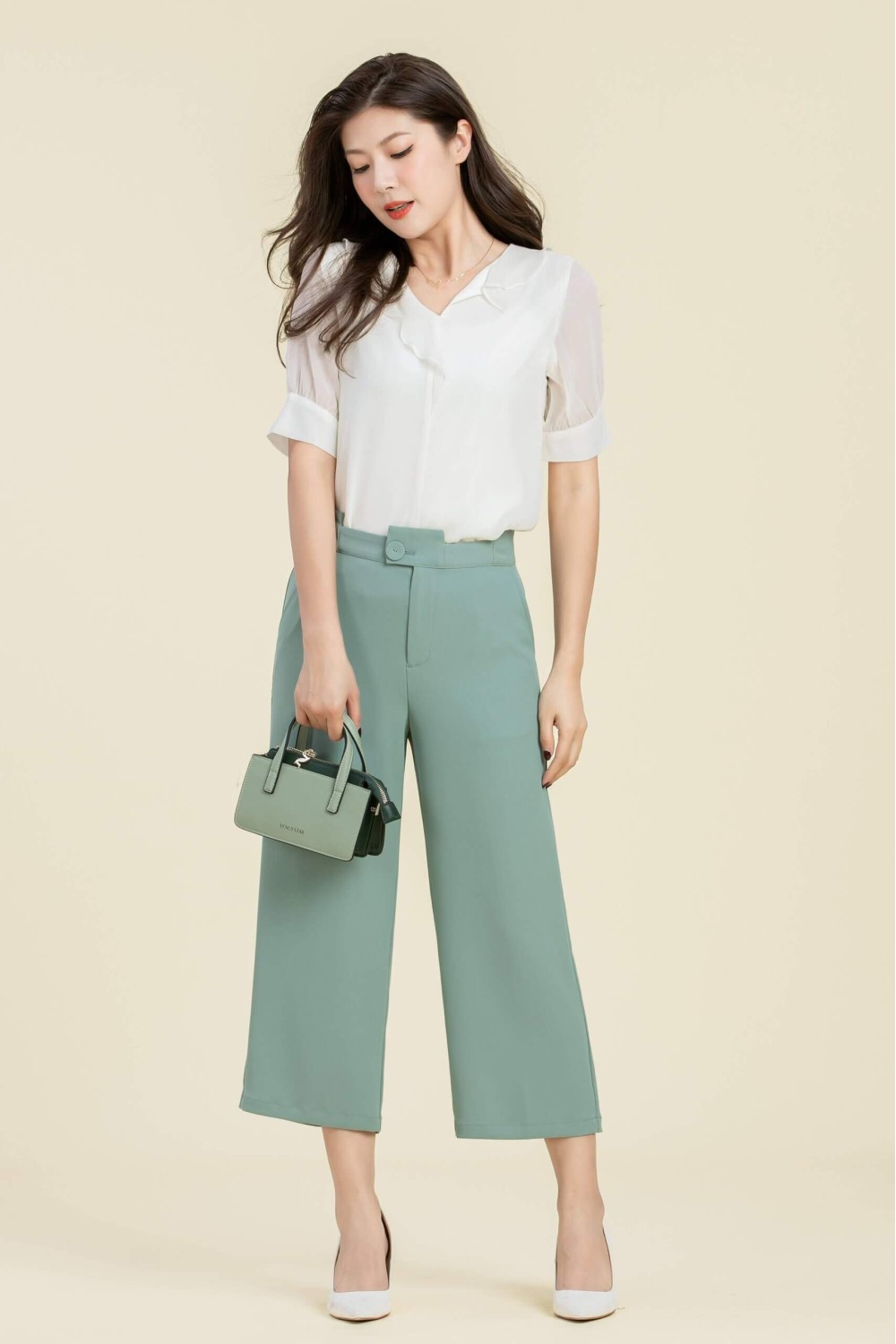 Special Waist Cropped Pants Special Waist Cropped Pants