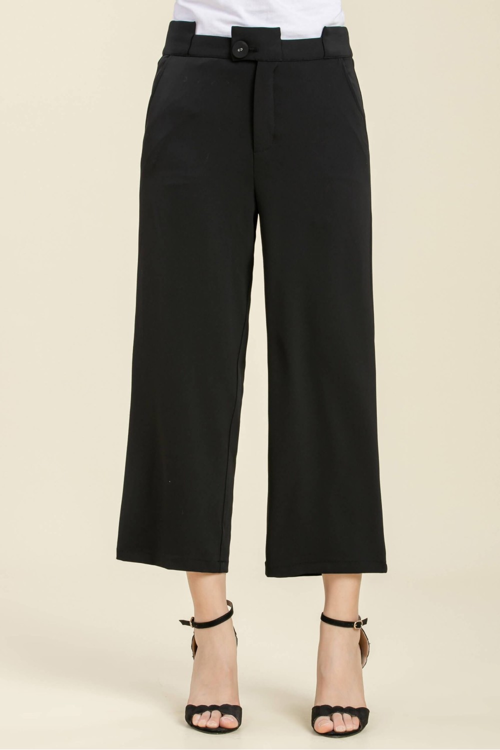 Special Waist Cropped Pants Special Waist Cropped Pants