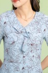 Floral Dress With Ruffles Floral Dress With Ruffles