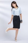 Pencil Skirt With Pocket