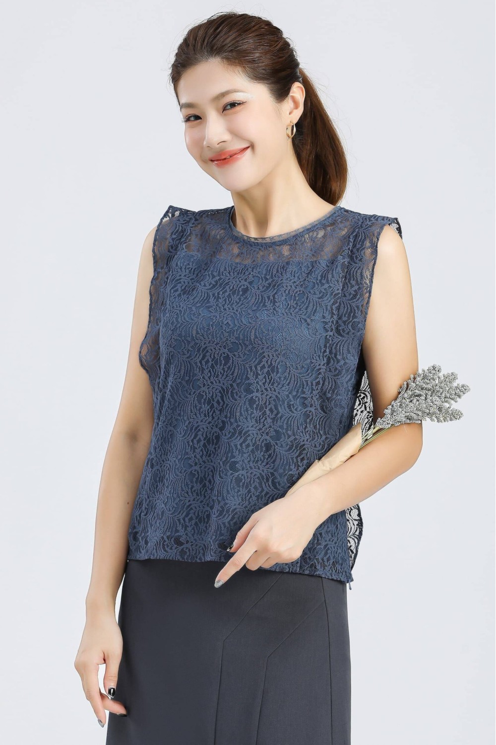 Sleeveless Lace Top Sleeveless Lace Top