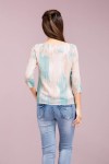 Chiffon Top With Medium Sleeves