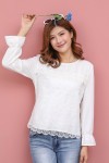 Mixed Lace Blouse Mixed Lace Blouse