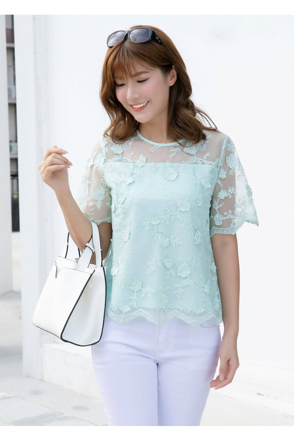 3D Organza Blouse 3D Organza Blouse