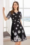 Floral A-Line Dress Floral A-Line Dress