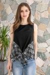 Embroideried Tied up Blouse Embroideried Tied up Blouse