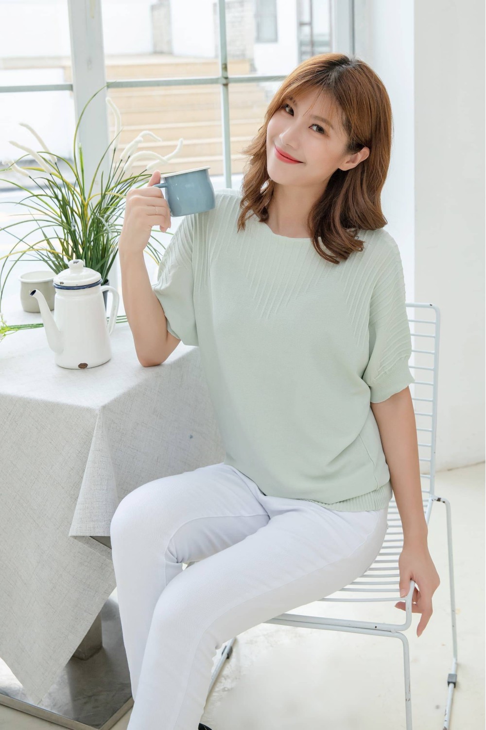 Solid Knit Top Solid Knit Top
