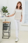 Slit Sleeve Blouse Slit Sleeve Blouse