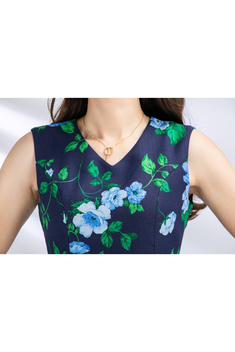 Slim Fit Flare Floral Dress Slim Fit Flare Floral Dress
