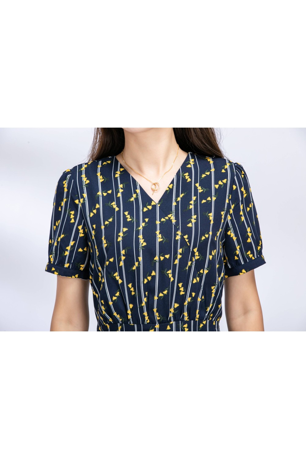 Printed Ruffle Dress Printed Ruffle Dress