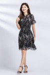 Short Sleeve Chiffon Dress