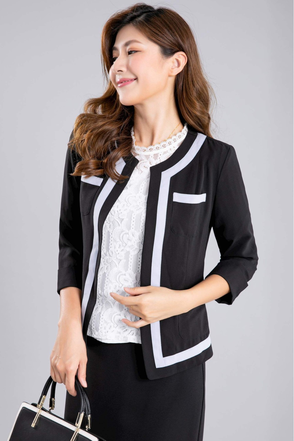 Contrast Binding Jacket Contrast Binding Jacket