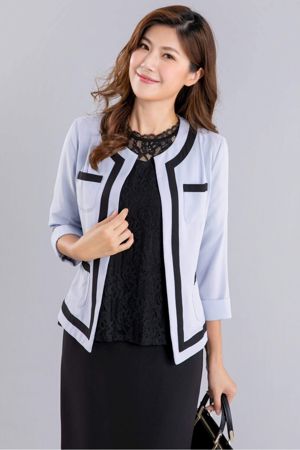Contrast Binding Jacket Contrast Binding Jacket
