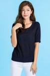 Elastic Waist Lace Blouse Elastic Waist Lace Blouse