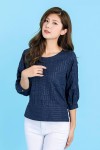 Navy Short Blouse Navy Short Blouse