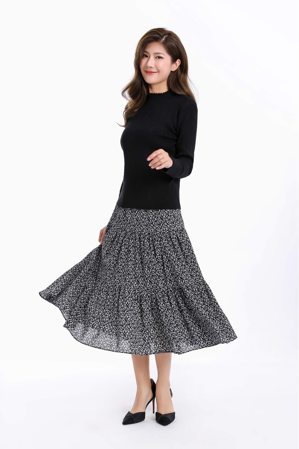 3-Tier Long Skirt 3-Tier Long Skirt
