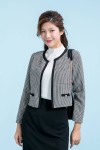 Houndstooth Short Jacket Houndstooth Short Jacket