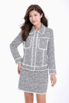 Trimmed Tweed Jacket Trimmed Tweed Jacket