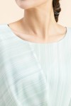Tied Up Striped Chiffon Top Tied Up Striped Chiffon Top