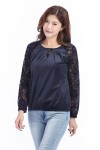 Lace Sleeved Blouse