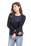 Lace Sleeved Blouse