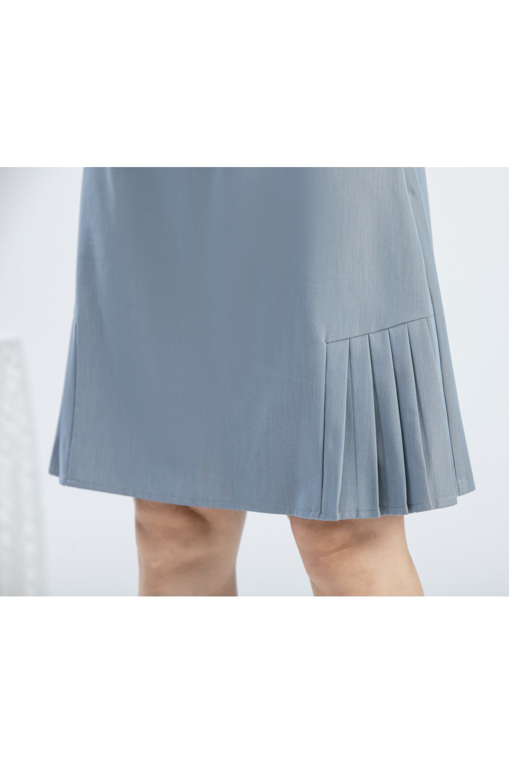 A Hem Pleated Short Pants