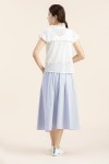 Striped Casual Skirt Striped Casual Skirt