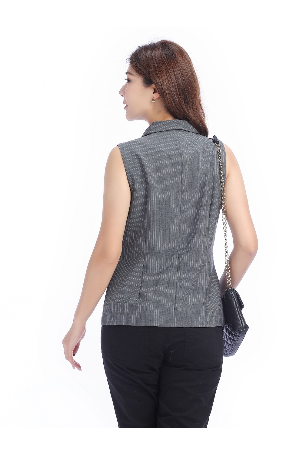 Wool Double Breast Suit Vest